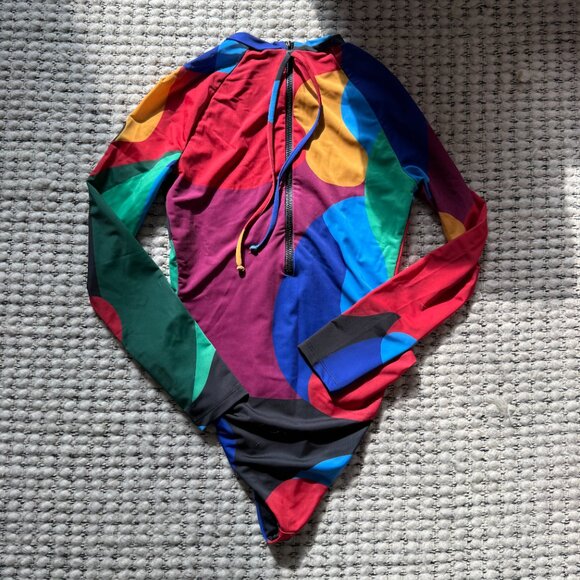 Mara Hoffman Reese Surf Swim Suit S - Picture 2 of 3